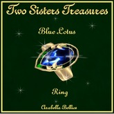 BLUE LOTUS RING YG