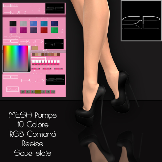 .:SP:. Pumps.v1 Satin w/Hud