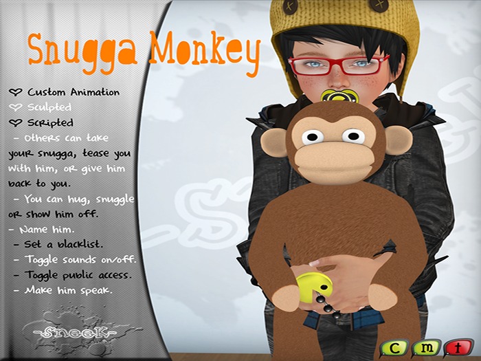 -SneeK- Snugga Monkey