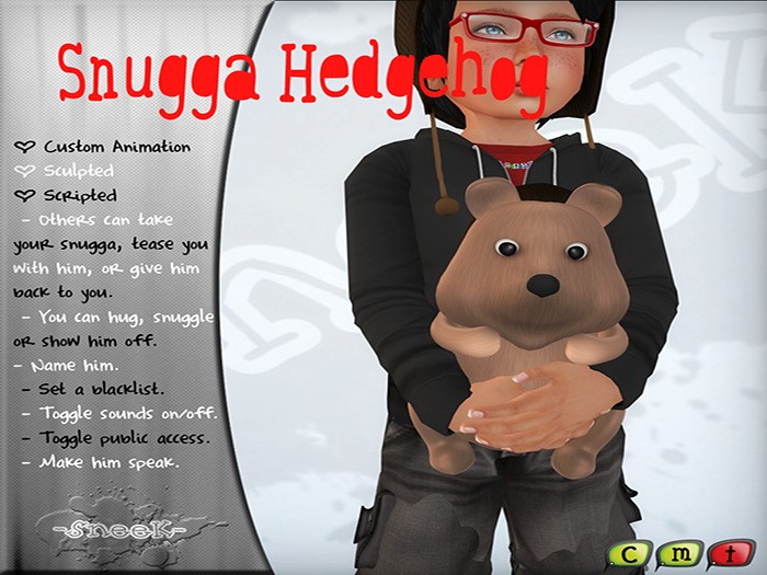 -SneeK- Snugga Hedgehog