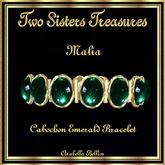 MALIA CABOCHON EMERALD BRACELET