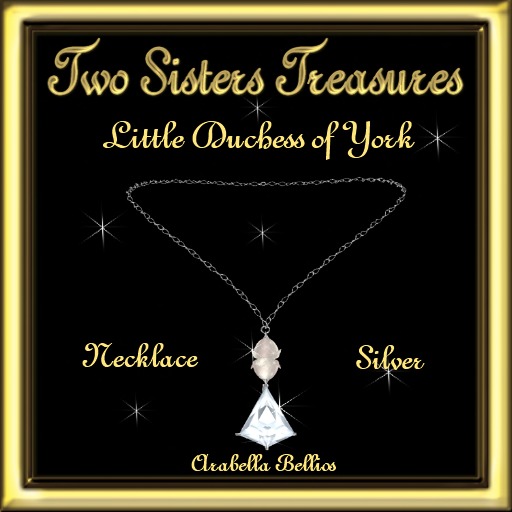 LITTLE DUCHESS OF YORK DIAMOND NECKLACE SILVER