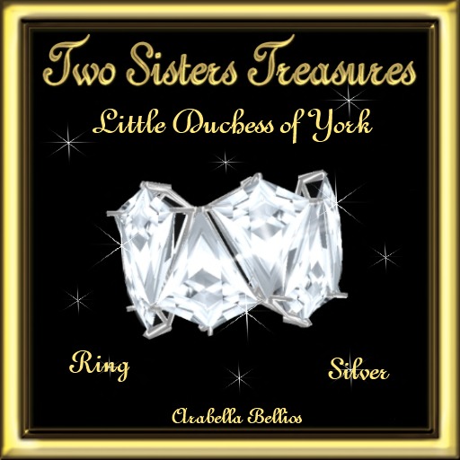 LITTLE DUCHESS OF YORK DIAMOND RING SILVER