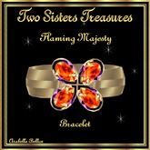 FLAMING MAJESTY DIAMOND BRACELET YG