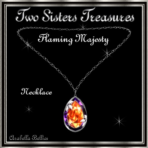 FLAMING MAJESTY DIAMOND NECKLACE WG