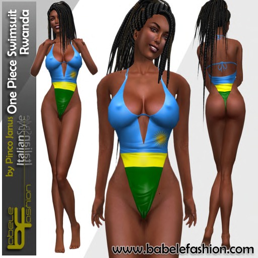 Babele Fashion One Piece Swimsuit Rwanda