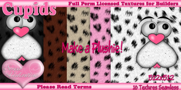 *Cupids Textures * 16 MAKE A PLUSHIE