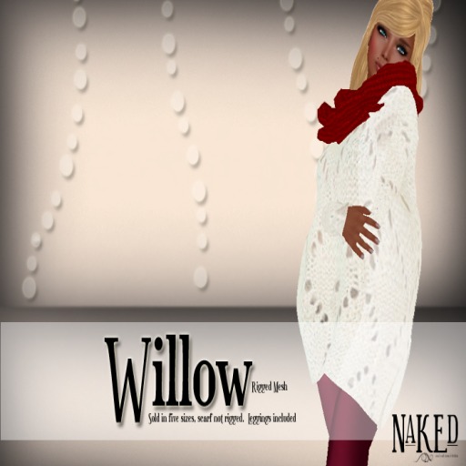 Second Life Marketplace - .::Naked::. Willow - HUGE DISCOUNT!