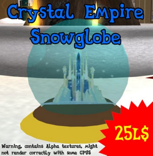 Crystal Empire Snowglobe