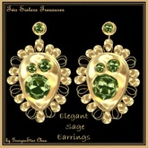 TST Elegant Sage Earrings