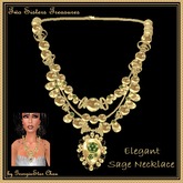 TST Elegant Sage Necklace