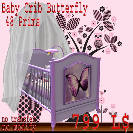 Baby Crib Butterfly BOX 1.1