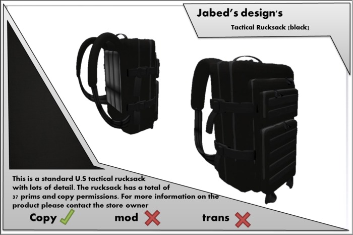 Tactical Rucksack [black]