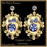 TST Elegant Lilac Earrings