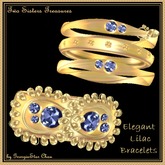 TST Elegant Lilac Bracelets