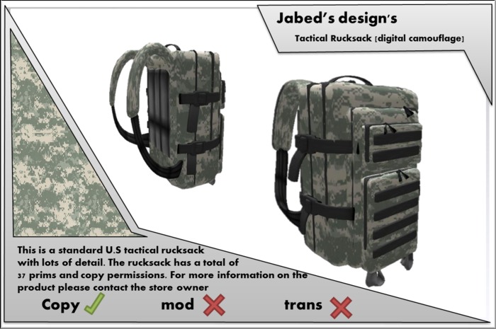 Tactical Rucksack [digital]