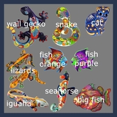 Mexican Talavera animals - texture pack