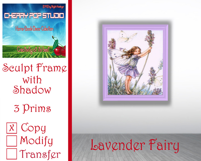[CPS] Lavender Fairy Print