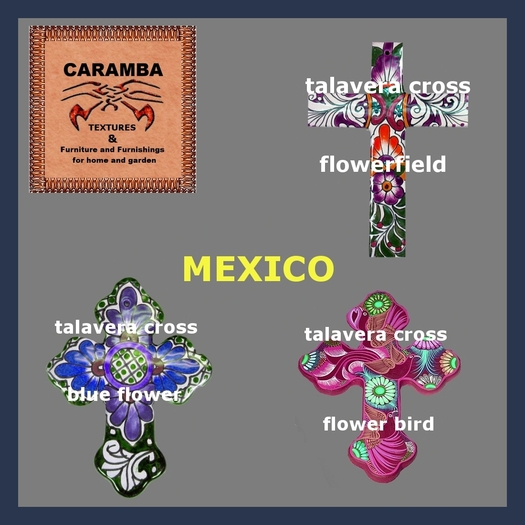 Mexican Talavera crosses - texture pack
