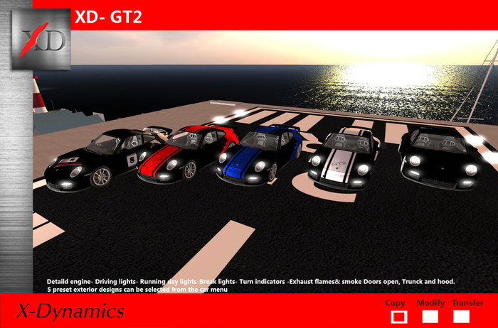 XD-GT2 Black Boxed  