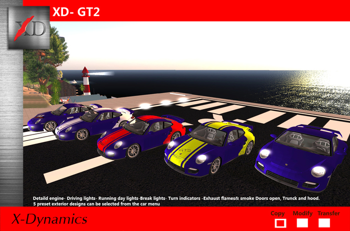 XD-GT2 Blue Boxed  
