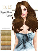=DeLa*= Mesh Hair "Lala" Dark Blondes
