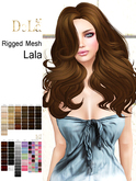 =DeLa*= Mesh Hair "Lala" Fatpack all colors
