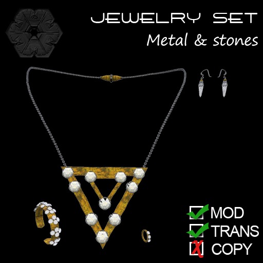 Metal & stones