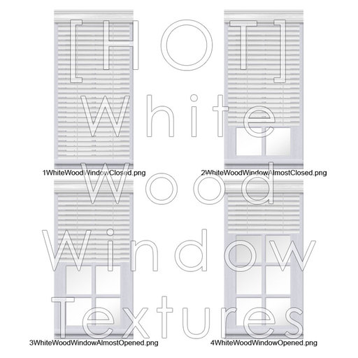 [HOT] White Wood Window Textures