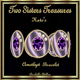 KATE'S SATIN AMETHYST DIAMOND BRACELET YG