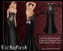 [Etchaflesh] Barbeau Scream Queen Gown