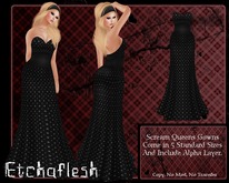 [Etchaflesh] Paige Scream Queen Gown