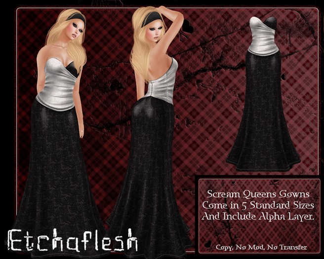 [Etchaflesh] Rochon Scream Queen Gown