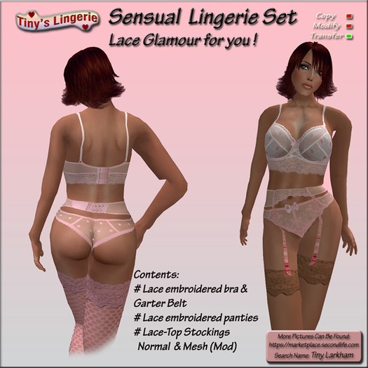 Betty Lingerie Set, Pink