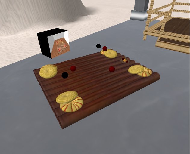 CM Designs Floating Raft Tiki Raft Wood Raft