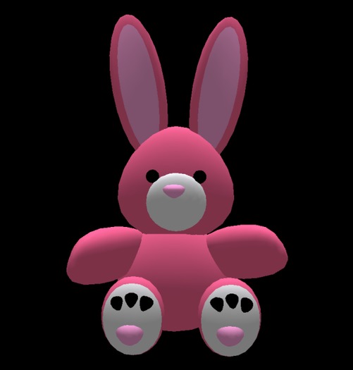 Mesh Bunny Stuffed Toy FP