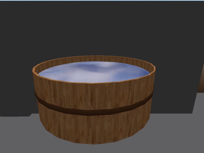 MESH Old Wood Hot Tub FP FULL PERMISSION