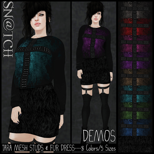 :::Sn@tch Tara Mesh Dress-All Colors (Med):::