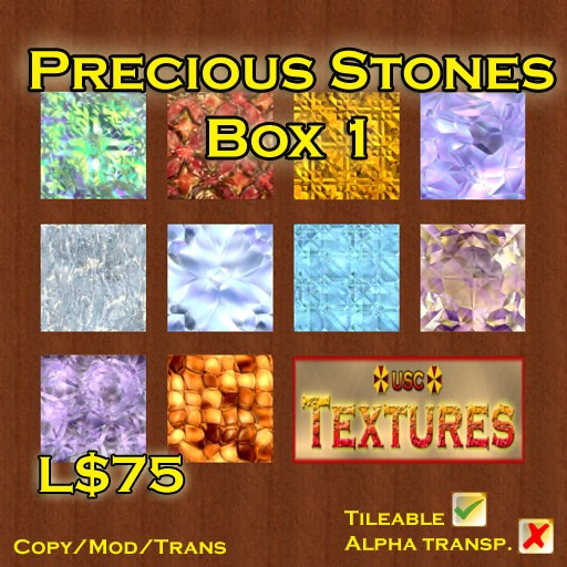 USC Textures - Precious Stones 1 