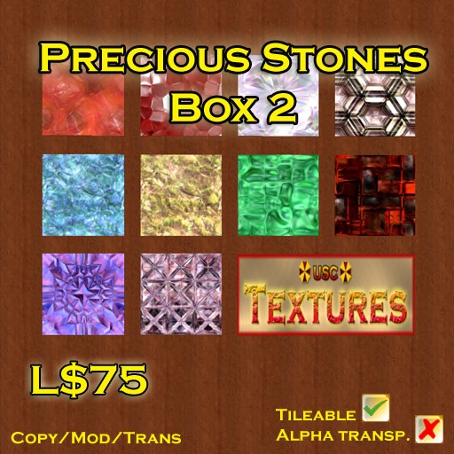 USC Textures - Precious Stones 2 