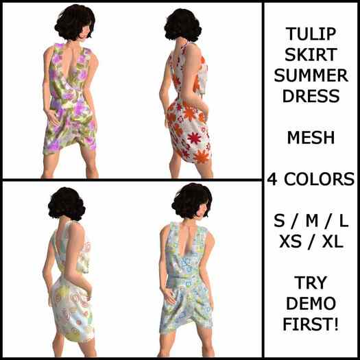 Tulip Skirt Dress