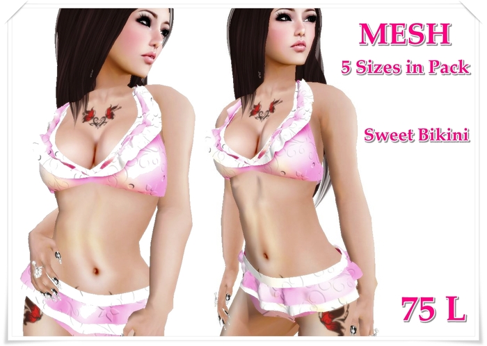 DeepLove Store :: Bikini (Mesh) :: Pink 