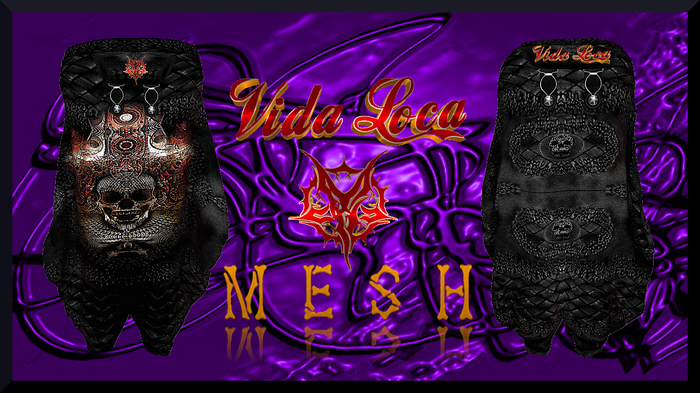 **CALAVERA** HAREM PANTS *VIDA LOCA* (red)