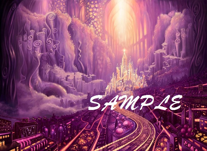 Background Texture-Fantasy-The City