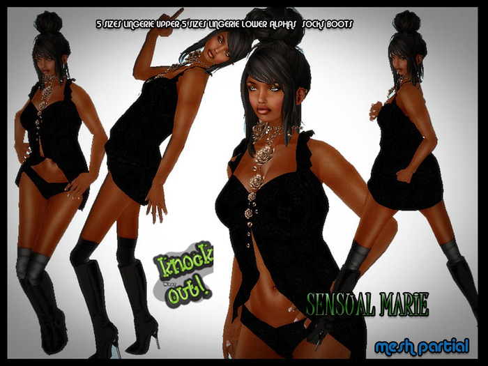 ..::Knockout!..:: sensual marie black