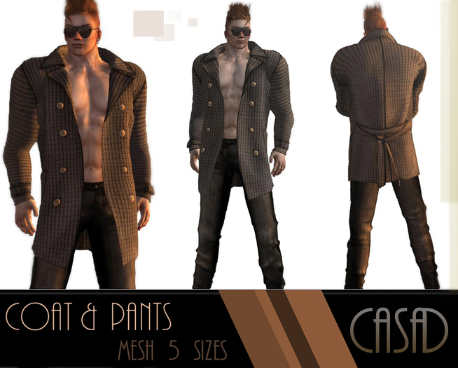 casa Mesh Coat & pants (bute)