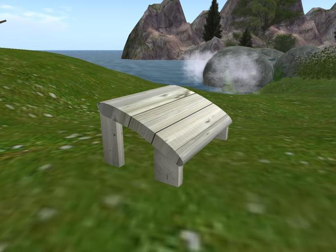 Adirondack Footrest: colour changer (One of the items in my range of homewares and furnishings)