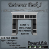 -TC- Entrance Pack 5 Mesh 50% Discount!!