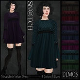 :::Sn@tch Mesh Lydia Corset Dress-All Colors (XLarge):::