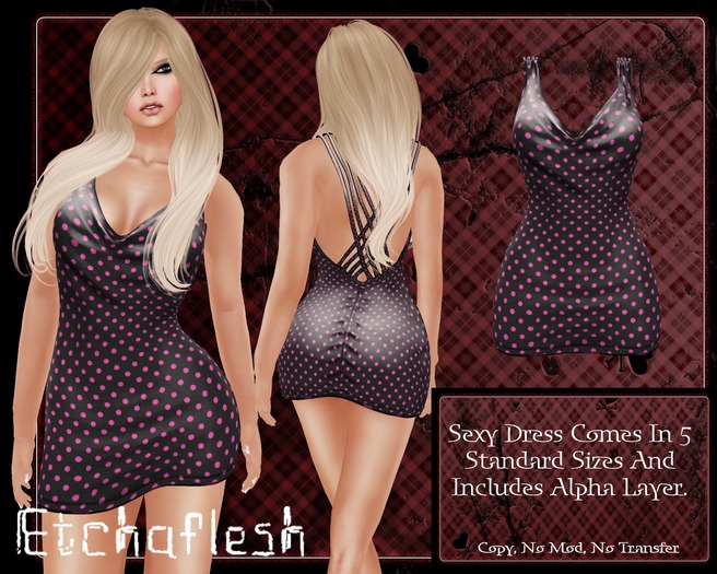 DEMO [Etchaflesh] Rizzo Dont Cross Me Dress